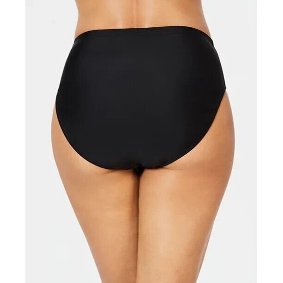 Island Escape Brief Bikini Bottoms, Black, 16 - Picture 3 of 3